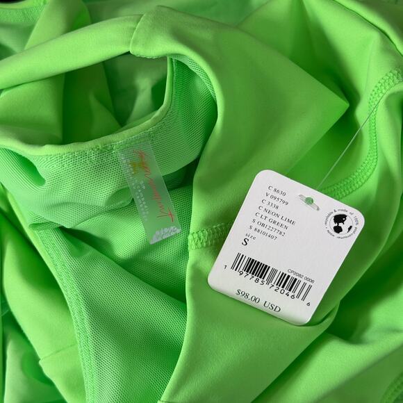 Free People Neon Green Romper - Picture 3 of 13